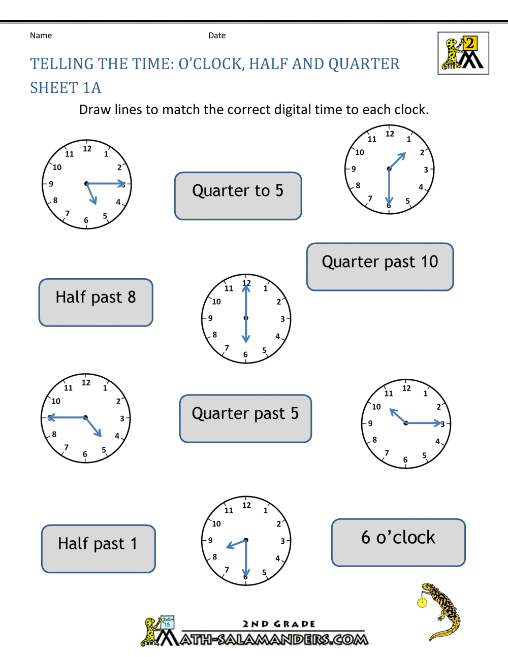 Math-salamanders