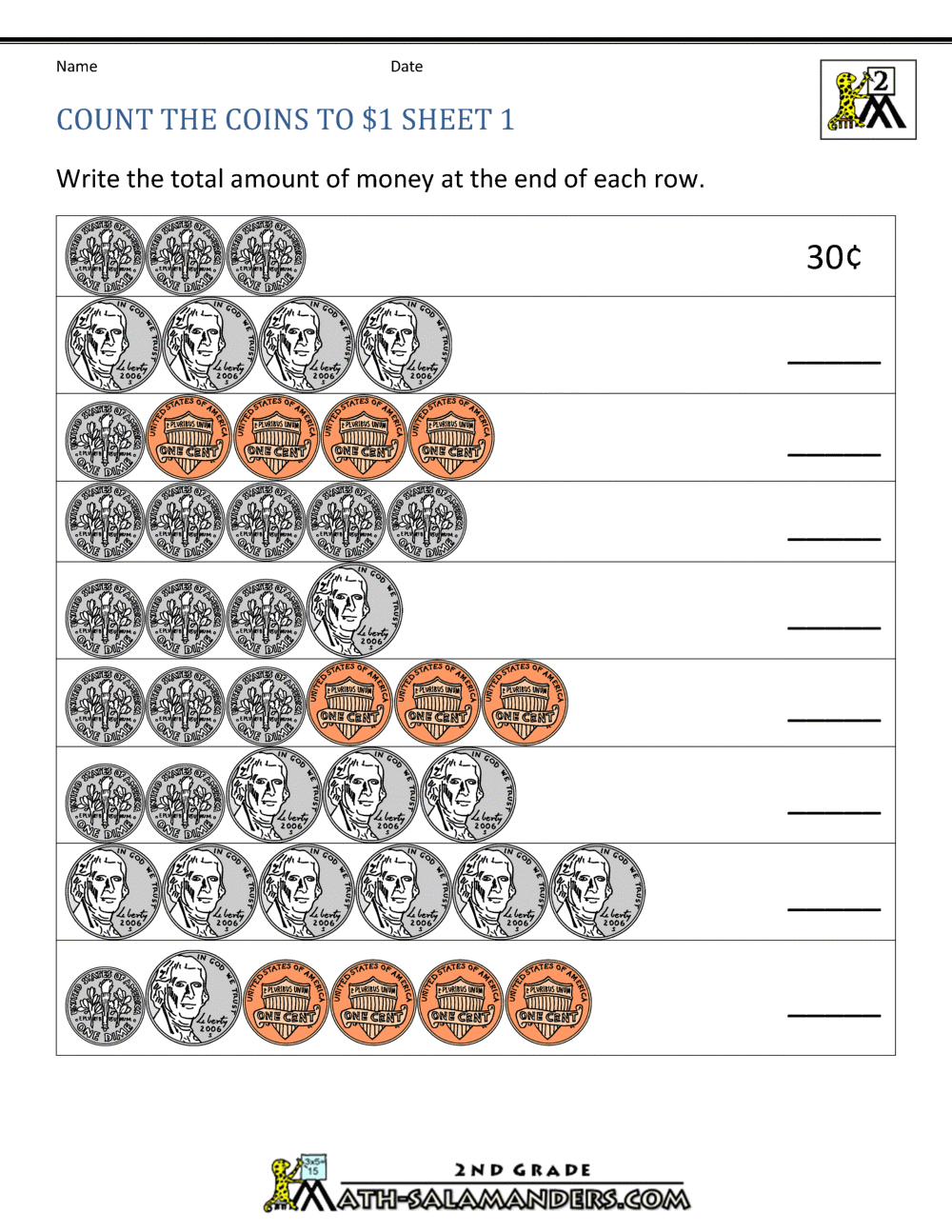 count-coins-worksheet
