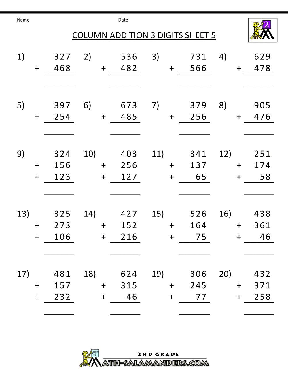 free-printable-addition-worksheets-3-digits