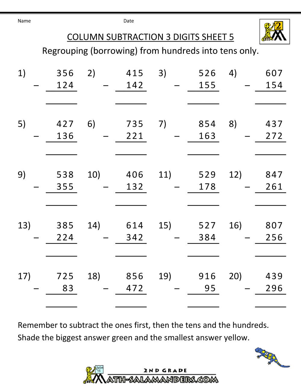 How to solve division problems