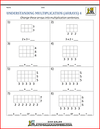 Printables Beginner Multiplication Worksheets beginning multiplication worksheets array understanding arrays 4