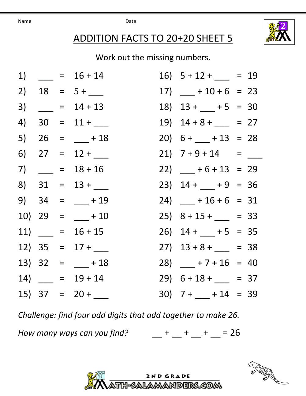 Printable Math Worksheets Grade 5 - fractions worksheets printable for