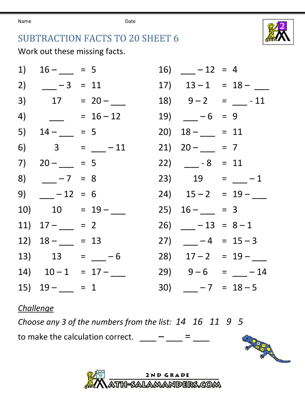 kindergarten-subtraction-worksheets