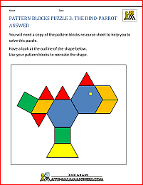 Math Puzzles for Kids - Shape Puzzles