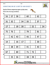 free counting worksheets counting by ones image