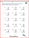 2 digit subtraction without regrouping image