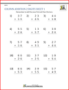 2 digit addition worksheets image