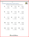 2 digit subtraction worksheets image