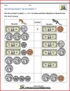 2nd grade money worksheet image