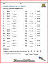 multiplication practice worksheets image