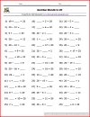 number bonds 2nd grade worksheet image