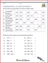2nd grade subtraction worksheets image