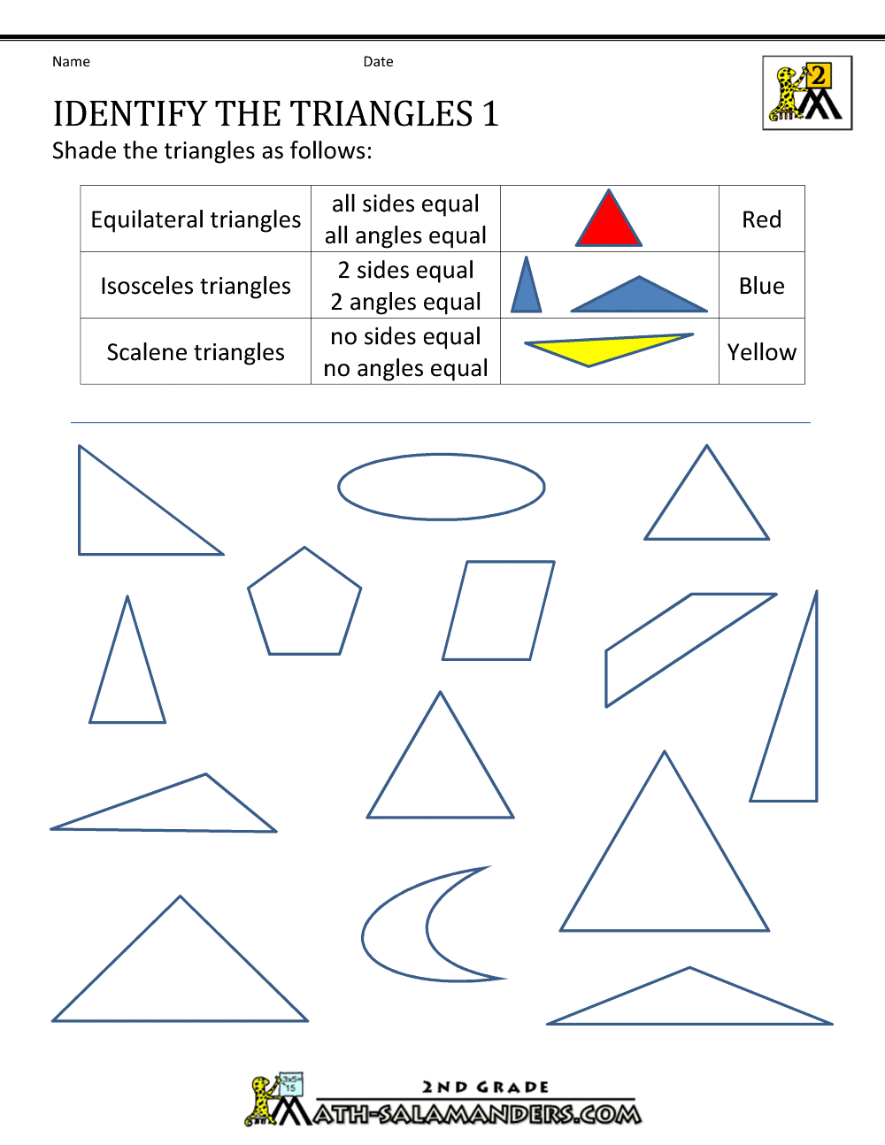 2D Shapes Quiz