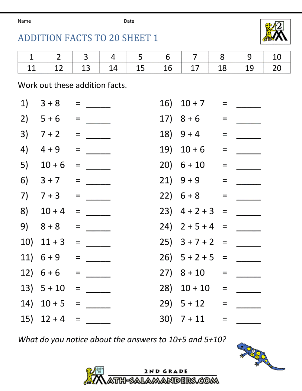 math-addition-facts-to-20
