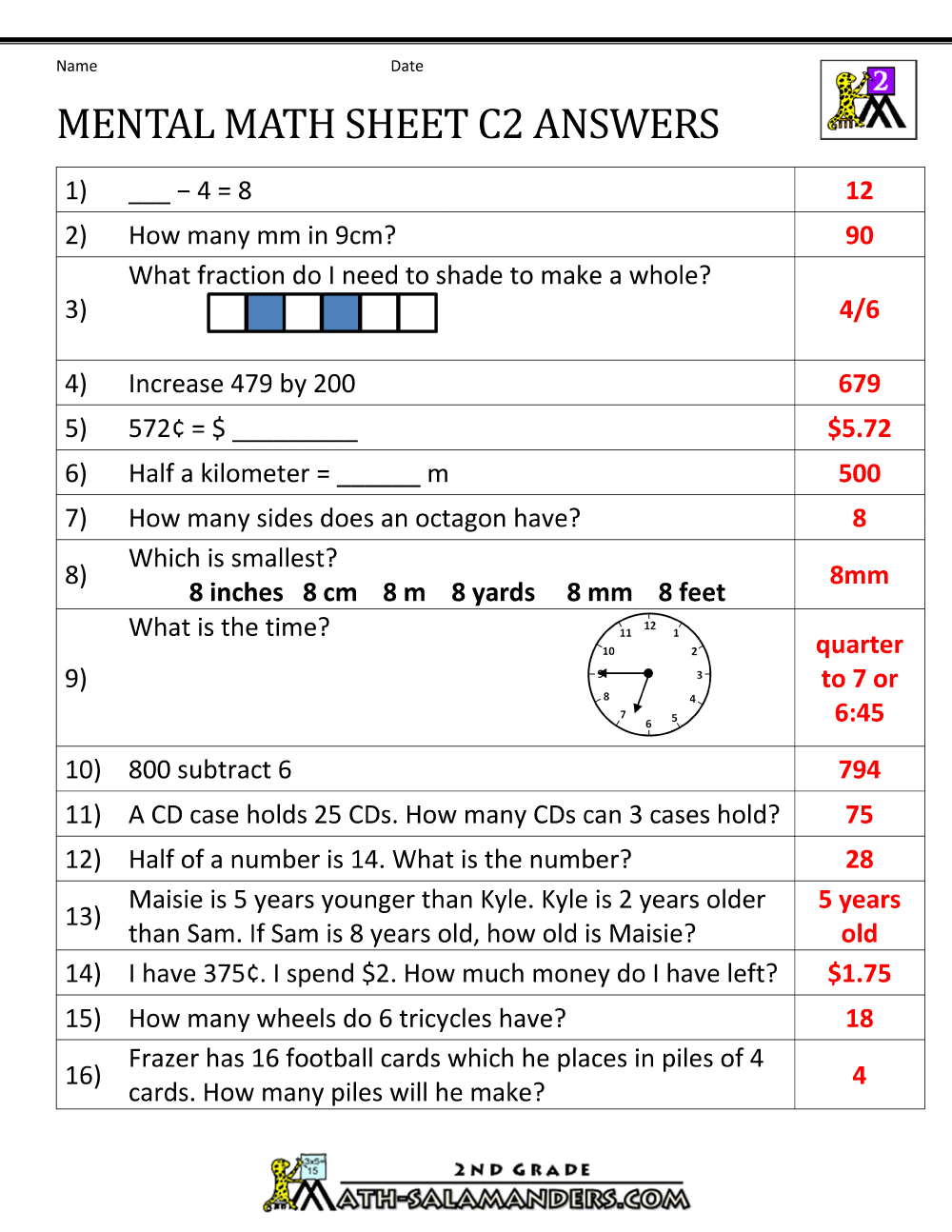 mental-math-worksheet-2nd-grade