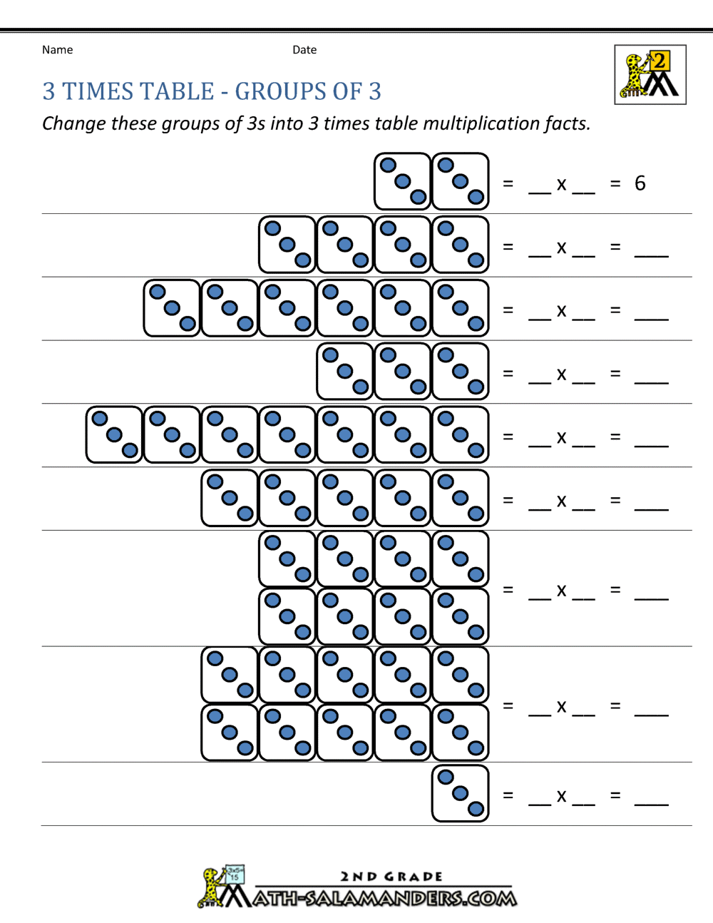 3-times-table