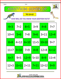 addition math games image