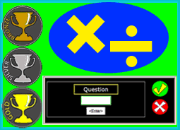 multiplication division practice zone image