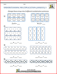 beginning multiplication worksheets