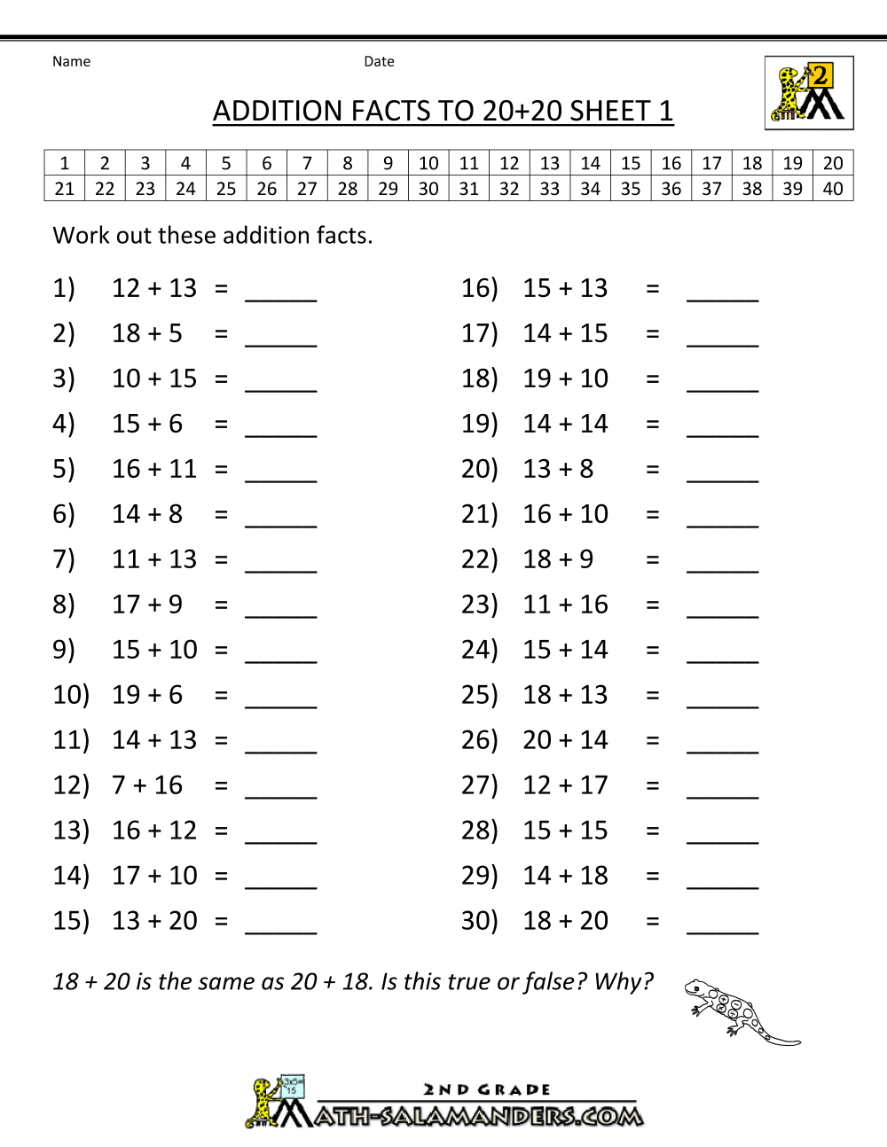 math-addition-facts-to-20-20