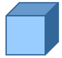 3 d shapes cube