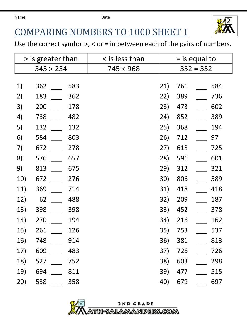 comparing-numbers-to-1000