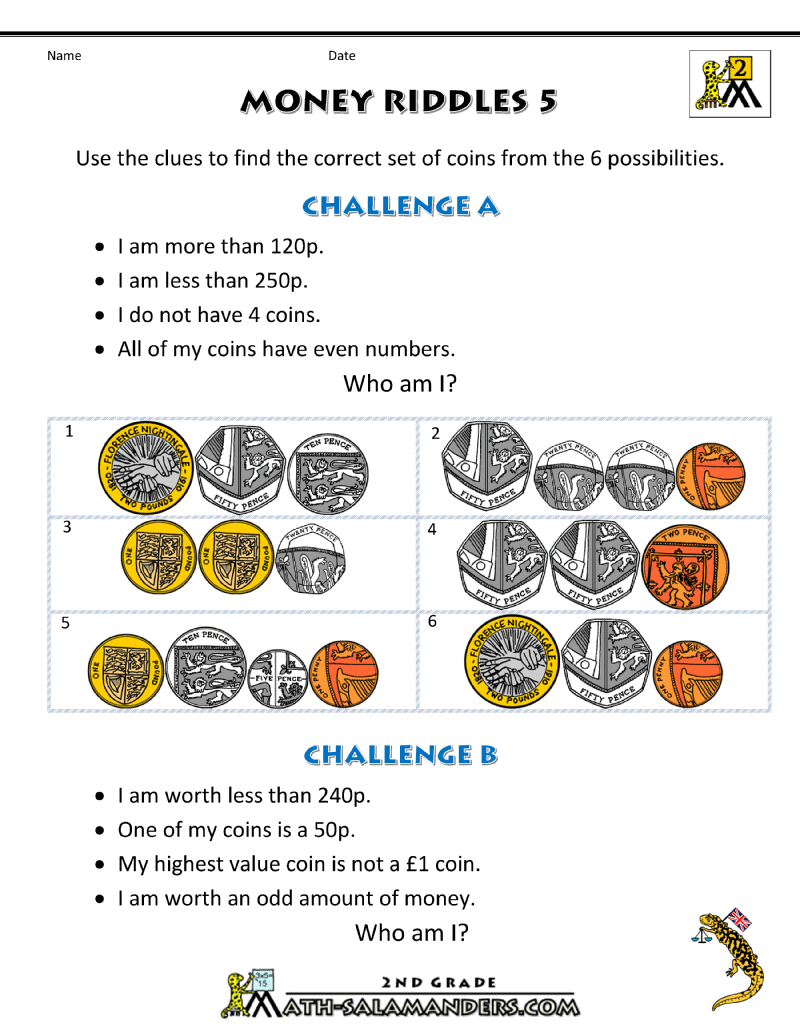 How to Count UK Money