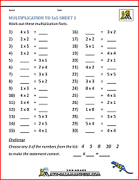 multiplication practice worksheets image