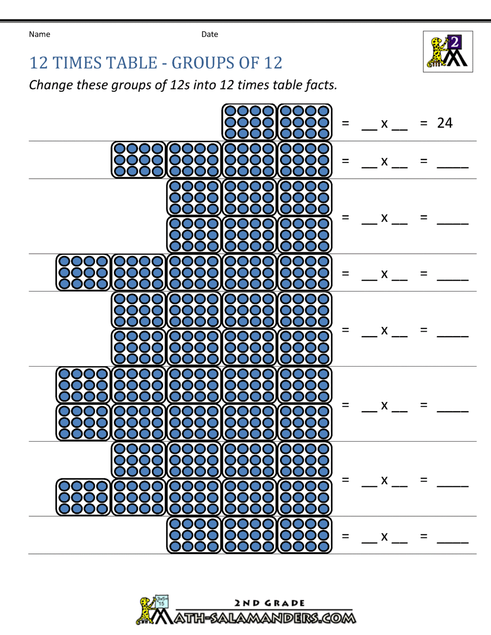 12-times-table