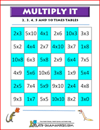 multiplication math games image