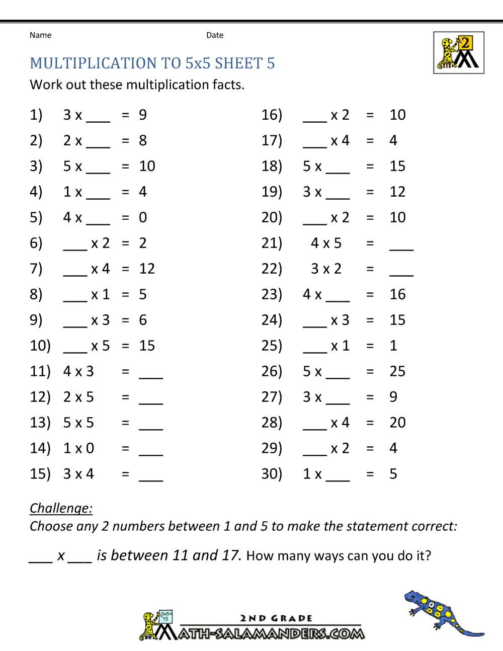 multiplication-facts-x5-practice-activities-by-jan-lindley-tpt-times-tables-practise-x5-tmk