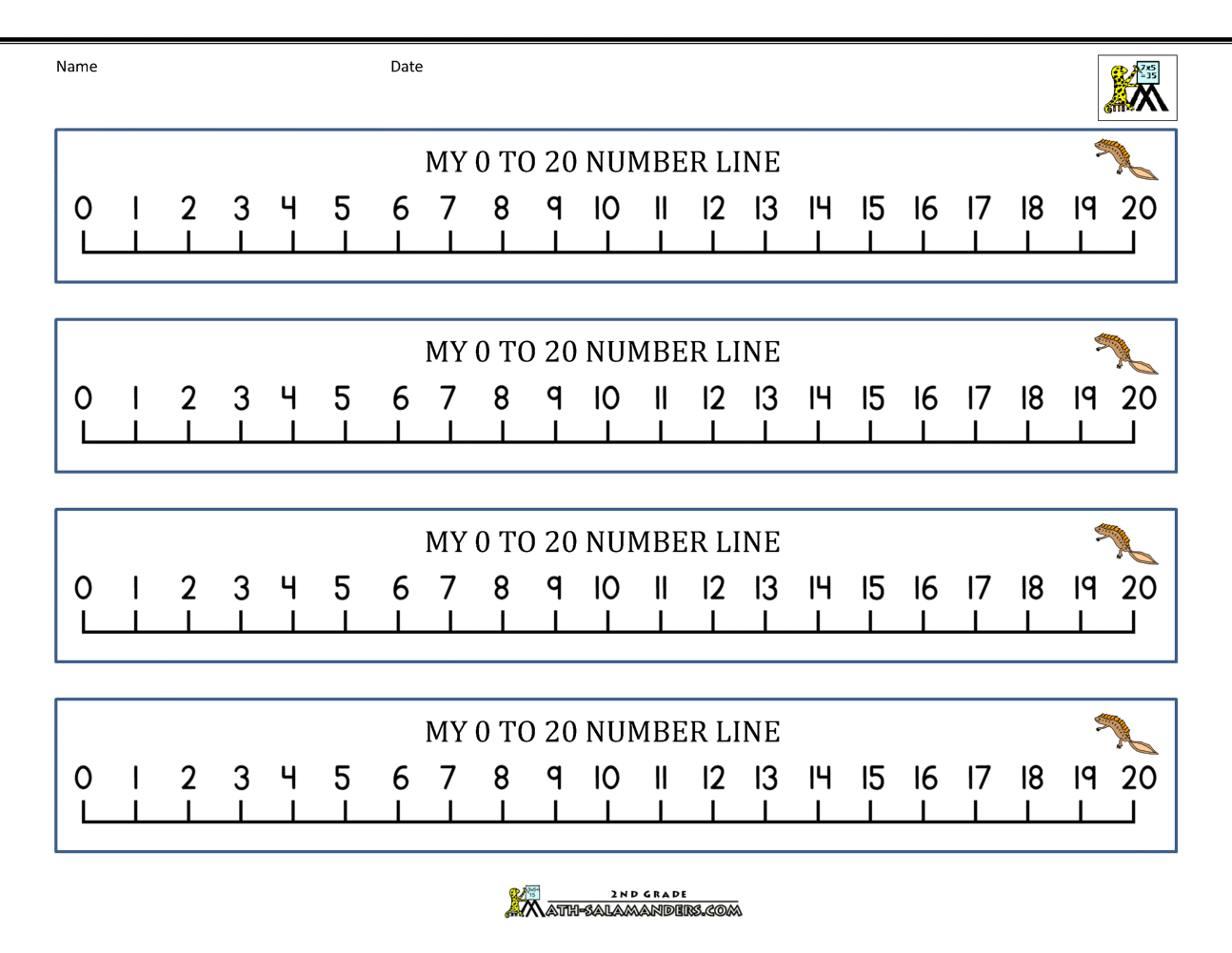 1-to-20-number-line