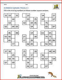 number puzzles number square puzzle 3