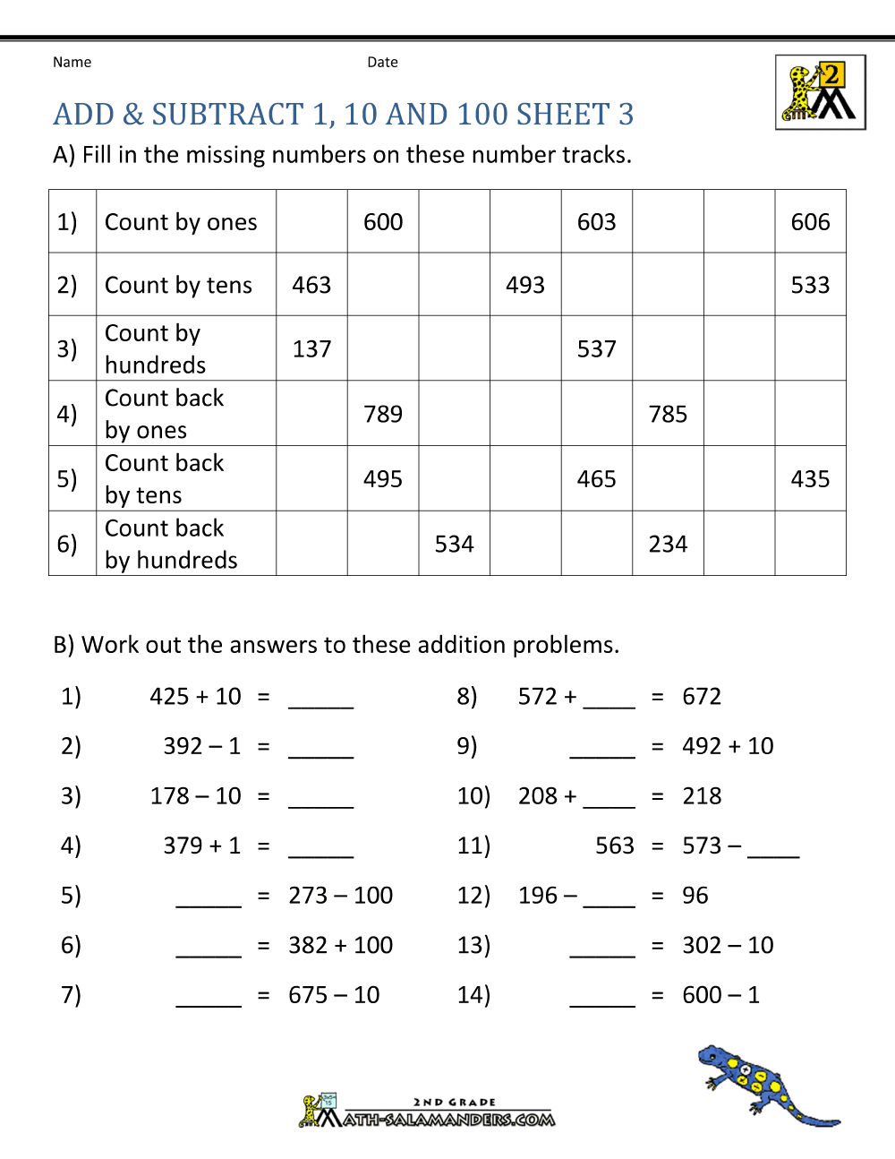 word problems addition and subtraction to 100