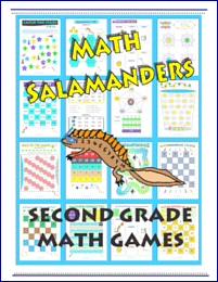 Math Salamanders Second Grade Math Games
