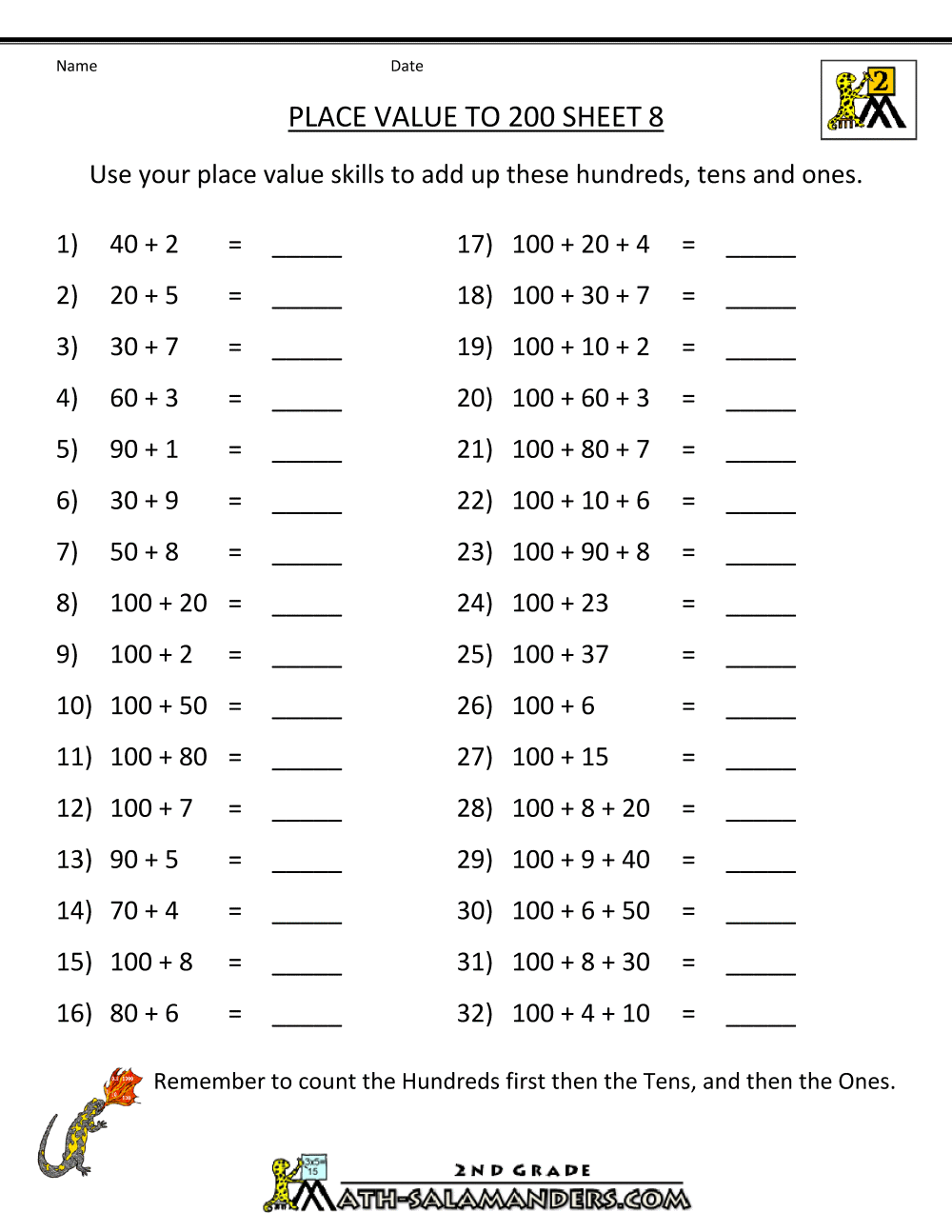 place-value-worksheet-numbers-to-200