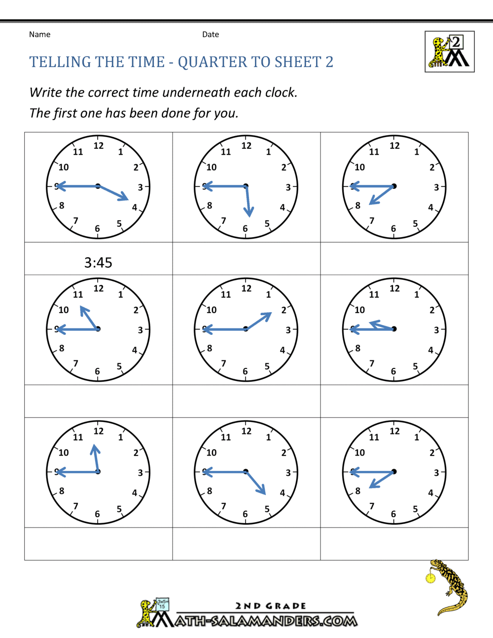 time worksheets grade 4 pdf