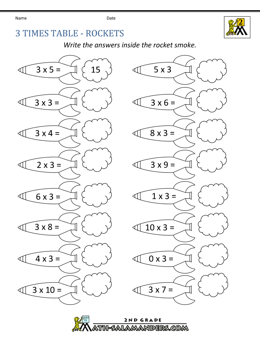 3-times-table