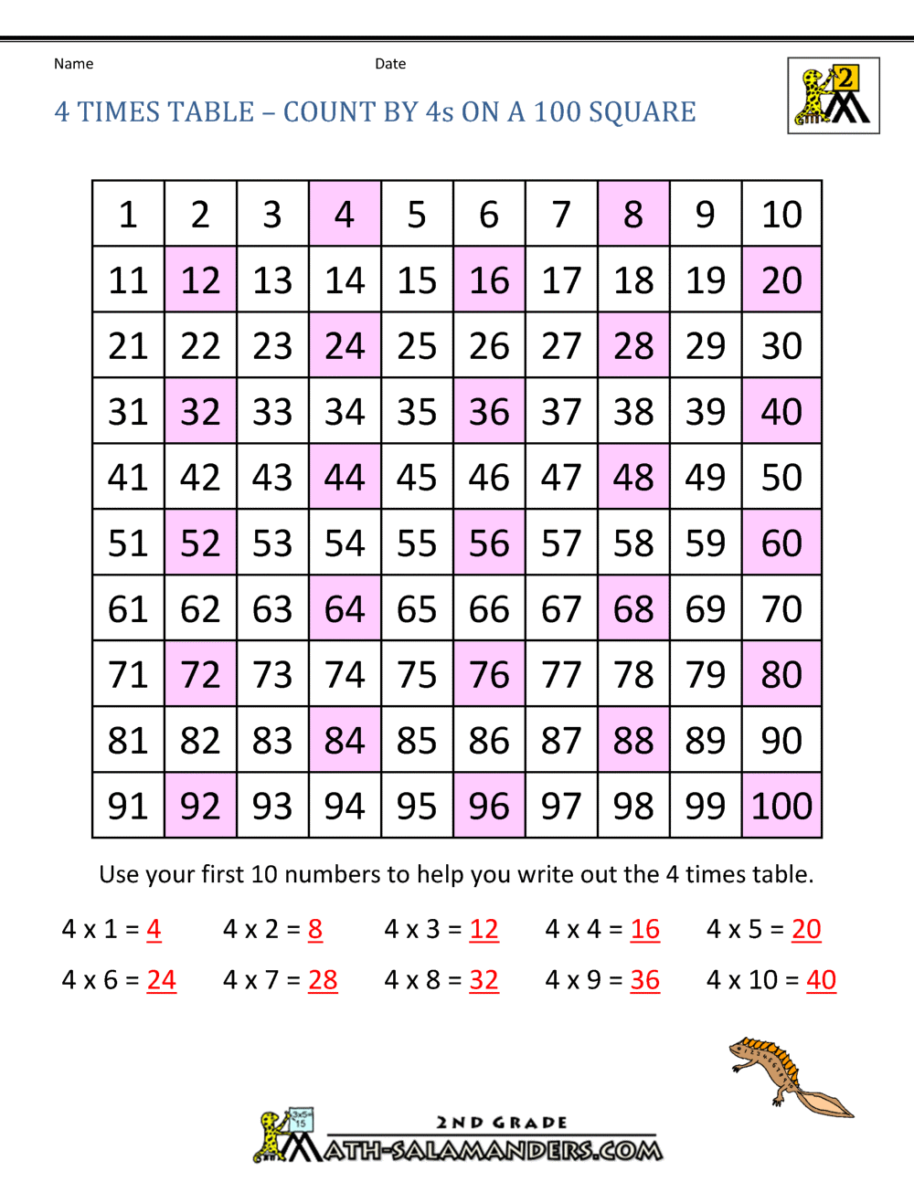 multiplication-worksheet-4-times-tables