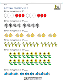 2nd Grade Division Worksheets