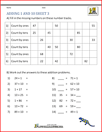 adding 1 and 10 3