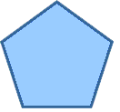2d shapes regular pentagon