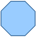 2d shape regular octagon