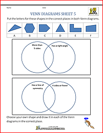 second grade venn diagrams 5